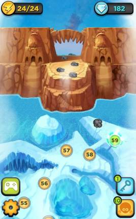 карта уровней в Best Fiends
