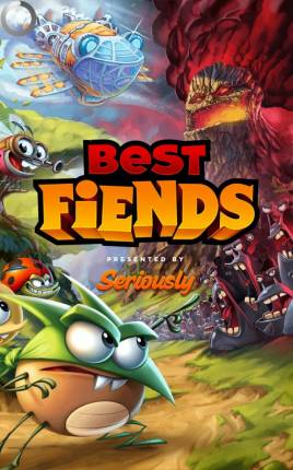стартовая заставка игры Best Fiends